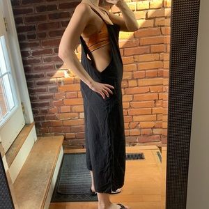 Black vintage romper one piece